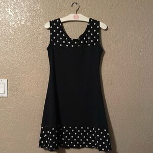 Metamorphoses small polka dot dress